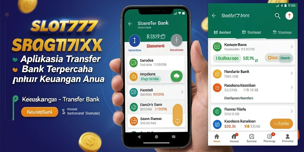Tampilan antarmuka SLOT777 memudahkan pengguna dalam melakukan transfer bank.